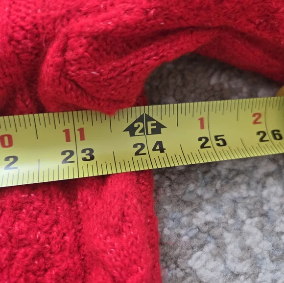 Zara Red Cardigian Sweater - Picture 6 of 8